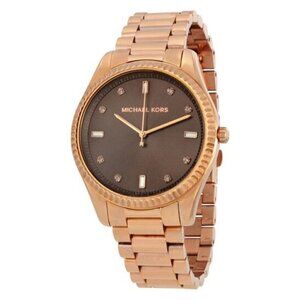 Michael Kors MK3227 Blake Brown Dial Rose Gold-tone Ladies Watch Quartz Analog
